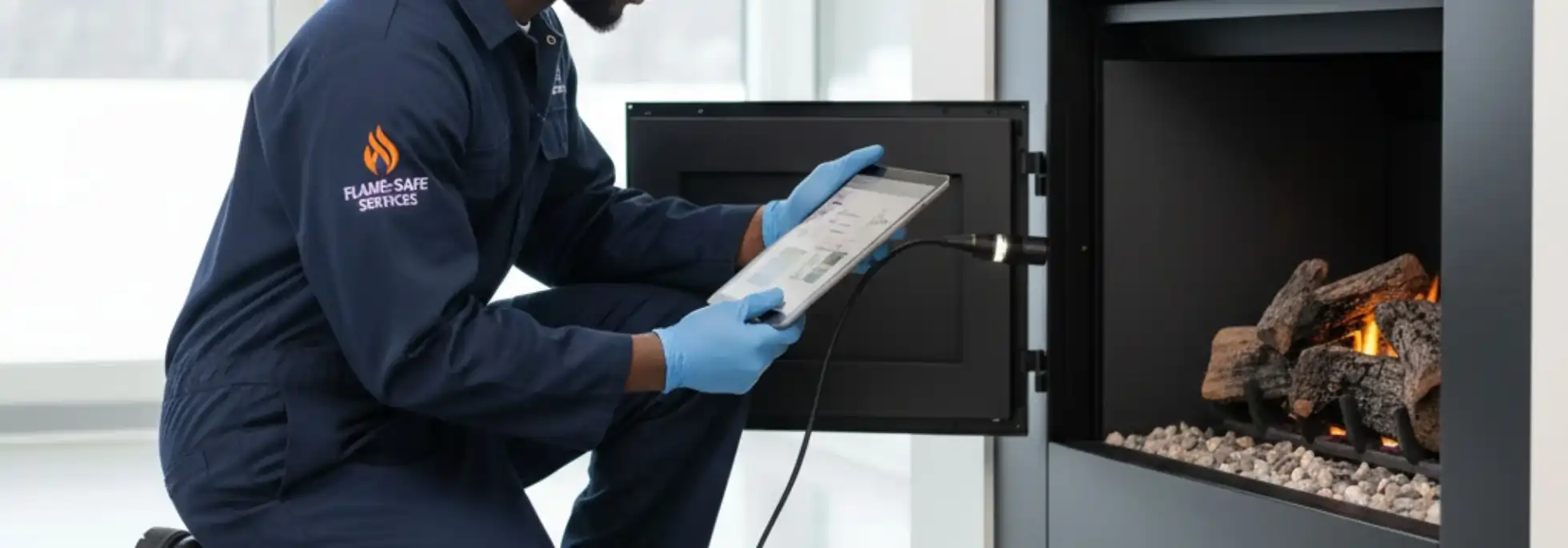  Gas Fireplace Inspection - HVAC Midland