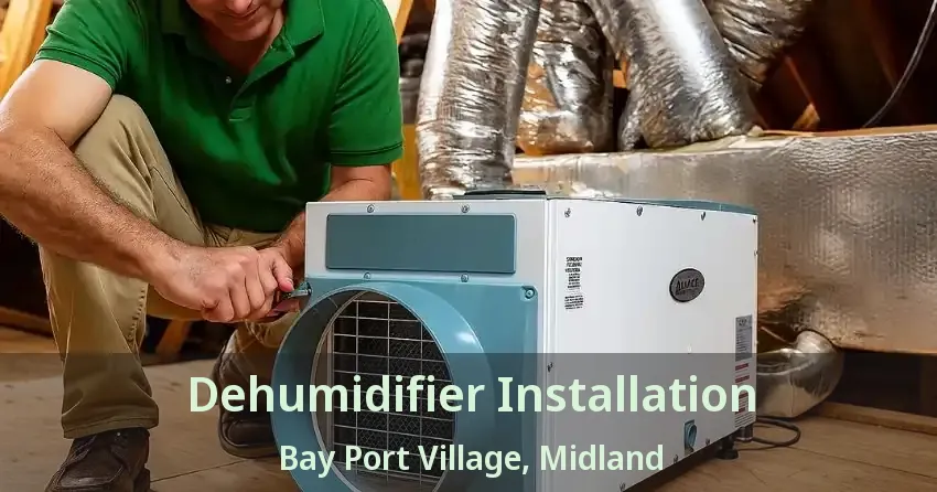 Dehumidifier Installation Bay Port Village, Midland - ON