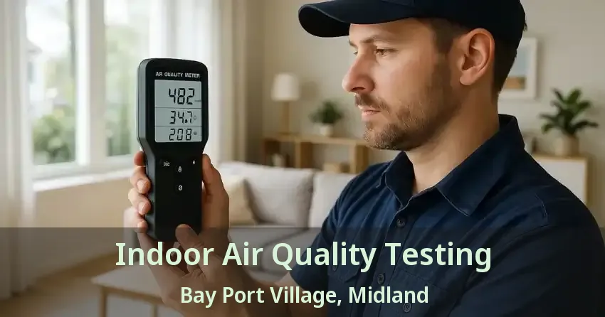 Indoor Air Quality Testing Bay Port Village, Midland - ON