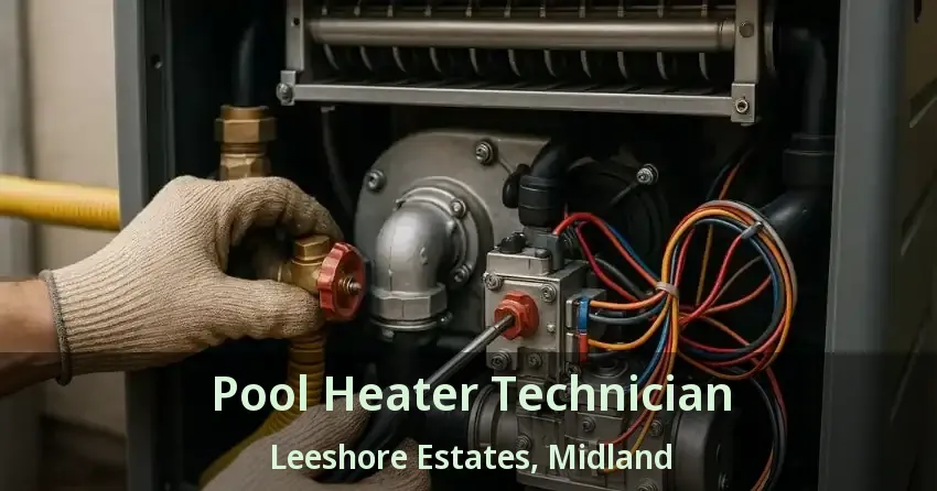 Pool Heater Technician Leeshore Estates, Midland - ON